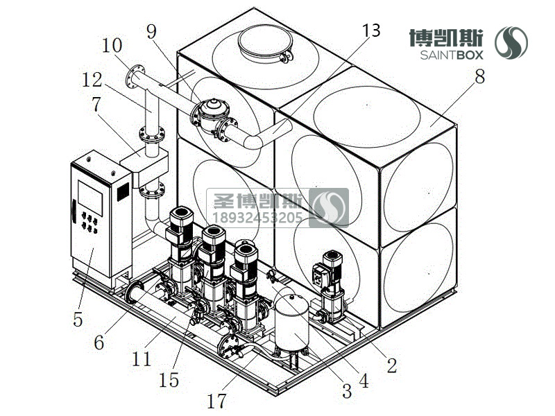 箱式無負(fù)壓供水設(shè)備